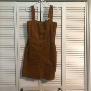 GAP corduroy overall dress